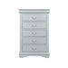 Acme Furniture Louis Philippe 5-Drawer Chest 26736 IMAGE 2