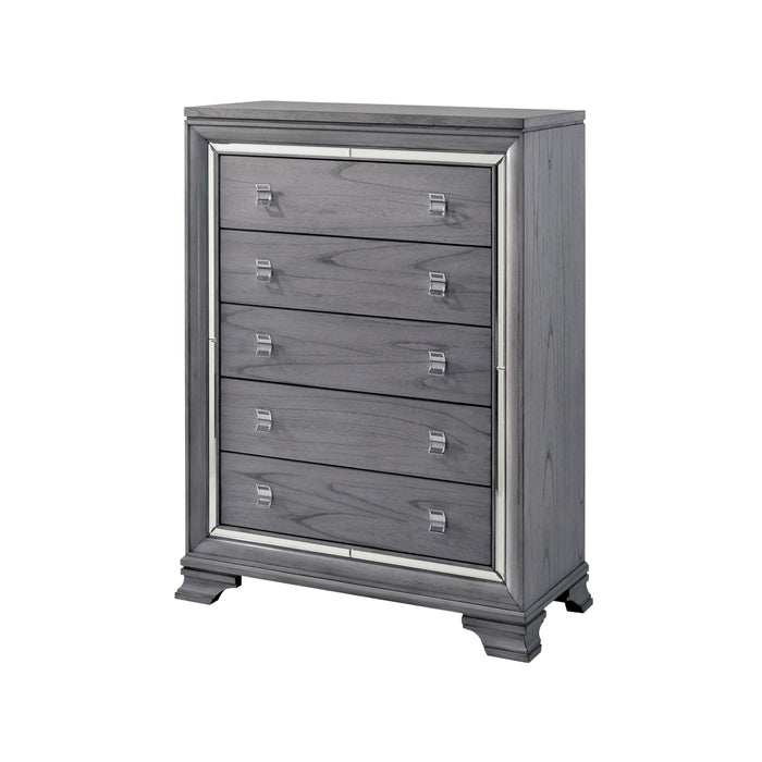 Furniture of America Alanis 5-Drawer Chest CM7579C IMAGE 3