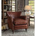 Acme Furniture Leeds Leather Accent Chair 96679 IMAGE 1