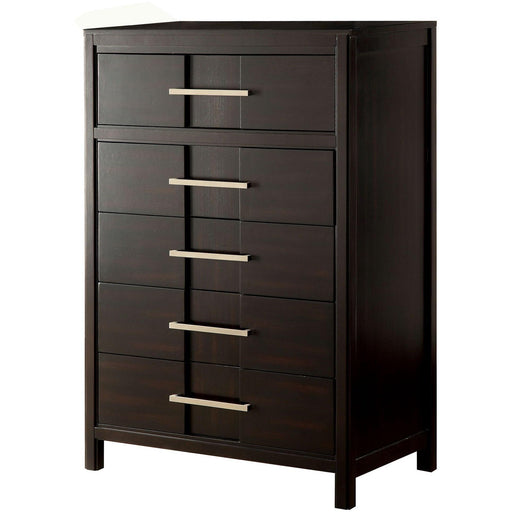 Furniture of America Berenice 5-Drawer Chest CM7580EX-C IMAGE 1