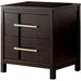 Furniture of America Berenice 2-Drawer Nightstand CM7580EX-N IMAGE 1