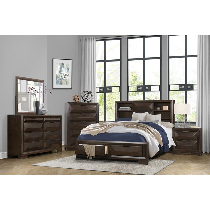 Homelegance Chesky Queen Platform Bed with Storage 1753-1* IMAGE 4