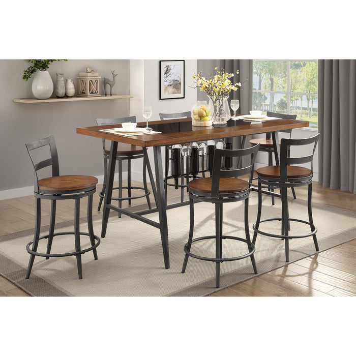 Homelegance Selbyville Counter Height Stool 5489-24 IMAGE 2