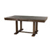 Homelegance Wieland Dining Table with Trestle Base 5614-72 IMAGE 4