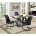 Furniture of America Saskia Dining Table with Pedestal Base CM3918T-TABLE IMAGE 2