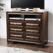 Furniture of America Brandt 6-Drawer Media Chest CM7302CH-TV IMAGE 1