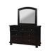 Furniture of America Castor Dresser Mirror CM7590BK-M IMAGE 2