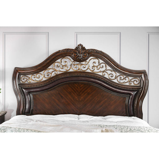 Furniture of America Menodora King Sleigh Bed CM7311EK-BED IMAGE 2