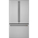 Café 36-inch, 23.1 cu.ft. Counter-Depth French 3-Door Refrigerator with WiFi Connect CWE23SP2MS1 IMAGE 1