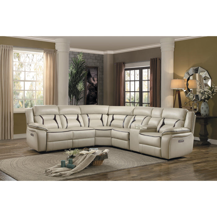 Homelegance Amite Power Reclining Leather Match 6 pc Sectional 8229-LRPW/8229-AC/8229-CR/8229-AC/8229-CN/8229-RRPW IMAGE 1