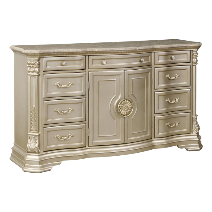 Homelegance Antoinetta 9-Drawer Dresser 1919NC-5 IMAGE 2