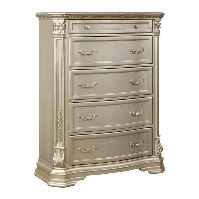 Homelegance Antoinetta 5-Drawer Chest 1919NC-9 IMAGE 2