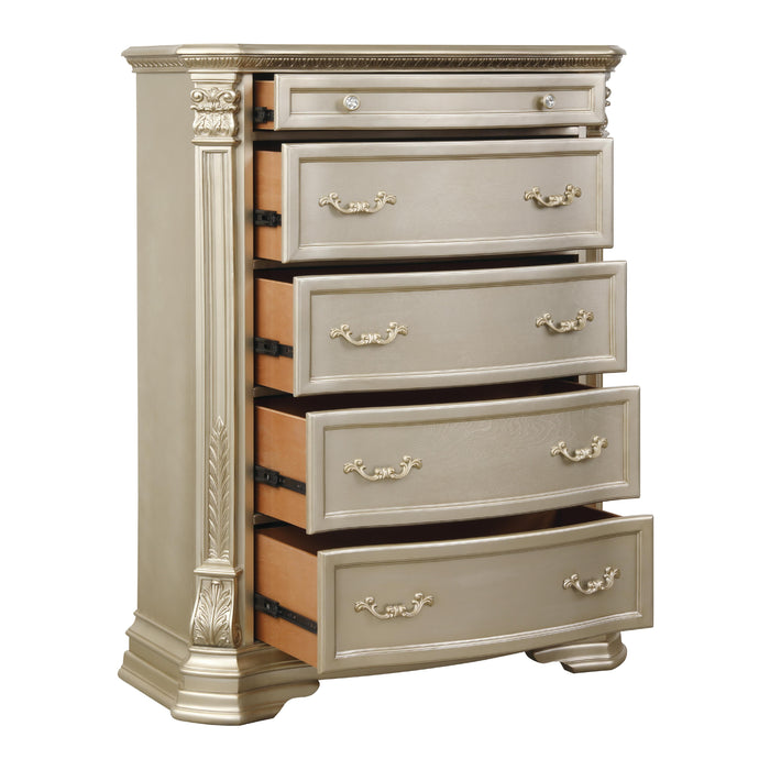 Homelegance Antoinetta 5-Drawer Chest 1919NC-9 IMAGE 3