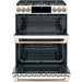 Café 30-inch Slide-in Gas Double Oven Range with Convection Technology CGS750P4MW2 IMAGE 5