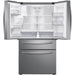 Samsung 36-inch, 28 cu.ft. Freestanding French 4-Door Refrigerator RF28R7201SR/AA IMAGE 3