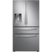 Samsung 36-inch, 22.6 cu.ft. Freestanding French 4-Door Refrigerator RF24R7201SR/AA IMAGE 1