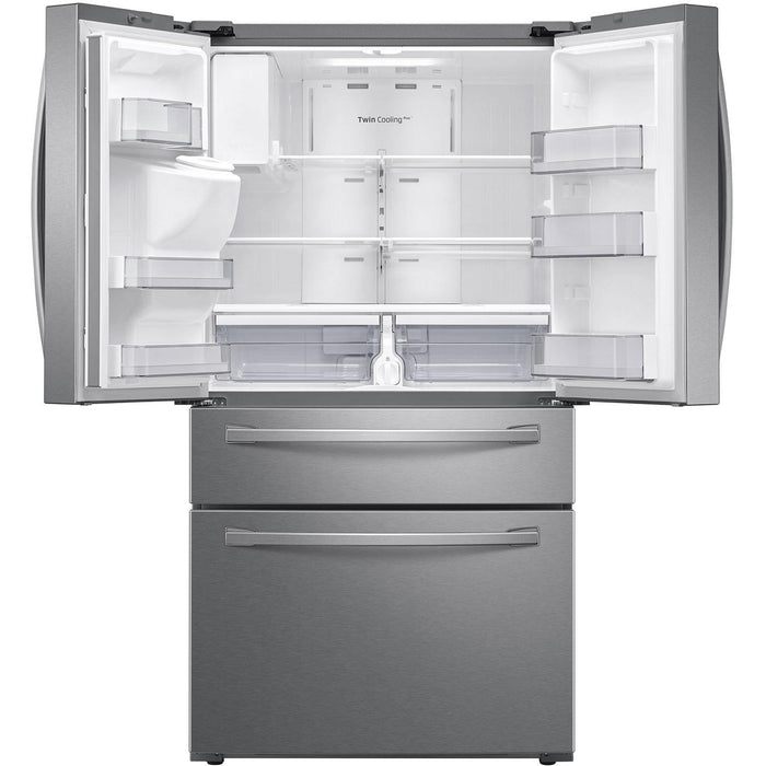 Samsung 36-inch, 22.6 cu.ft. Freestanding French 4-Door Refrigerator RF24R7201SR/AA IMAGE 3