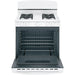 GE 30-inch Freestanding Gas Range with Front Controls JGBS10DEMWW IMAGE 2