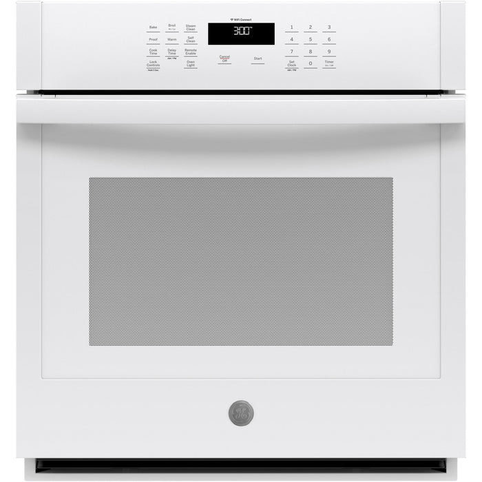 GE 27-inch, 4.3 cu. ft. Built-in Single Wall Oven JKS3000DNWW IMAGE 1