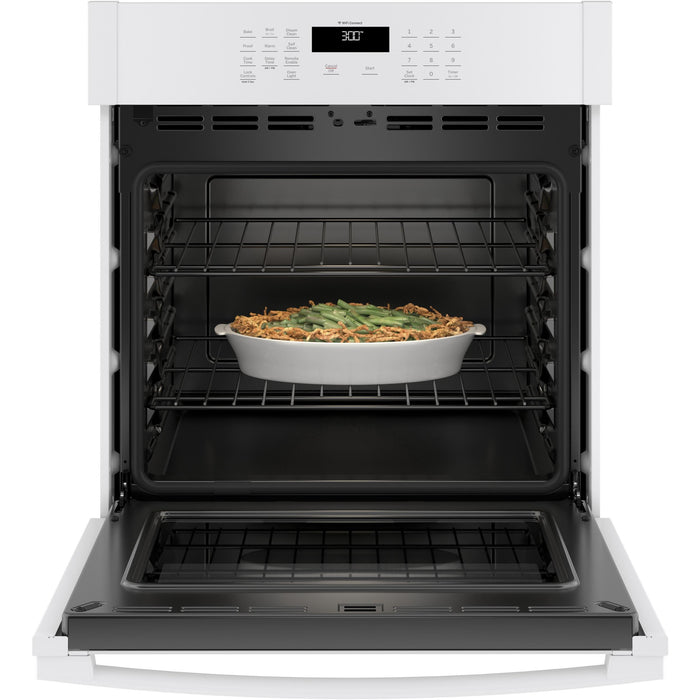 GE 27-inch, 4.3 cu. ft. Built-in Single Wall Oven JKS3000DNWW IMAGE 4