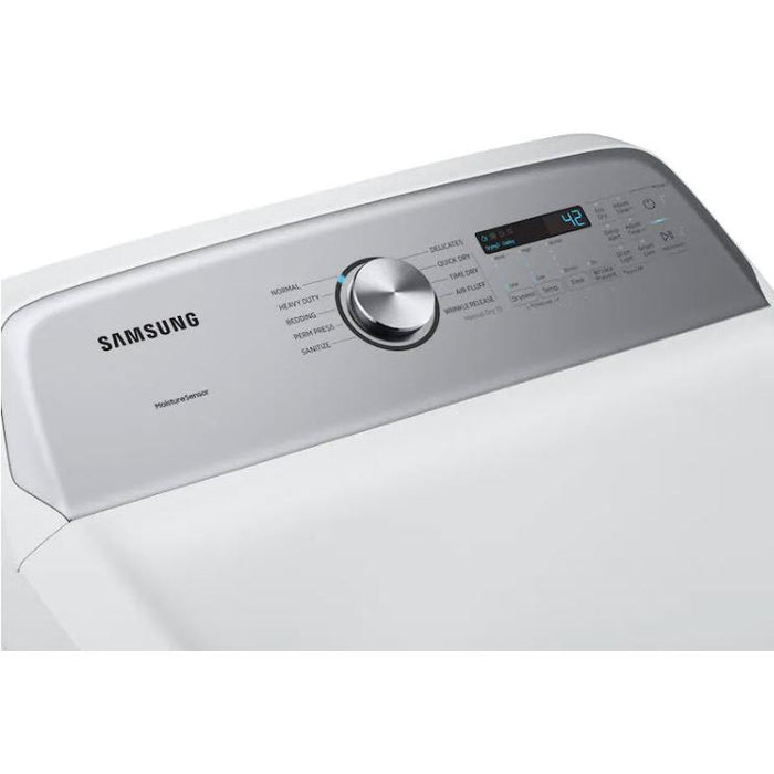 Samsung 7.4 cu.ft. Electric Dryer With Smart Care DVE50R5200W/A3 IMAGE 2