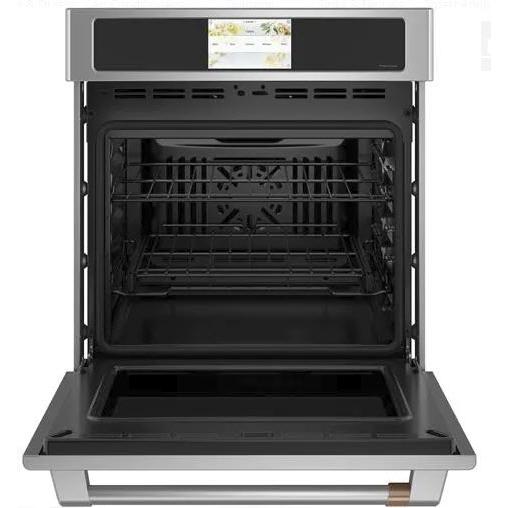 Café 27-inch, 4.3 cu.ft. Built-in Single Wall Oven with True European Convection CKS70DP2NS1 IMAGE 2