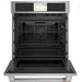 Café 27-inch, 4.3 cu.ft. Built-in Single Wall Oven with True European Convection CKS70DP2NS1 IMAGE 2