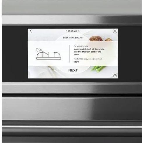 Café 27-inch, 4.3 cu.ft. Built-in Single Wall Oven with True European Convection CKS70DP2NS1 IMAGE 5