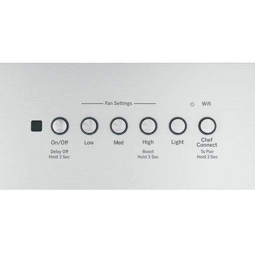 GE 36-inch Built-in Hood Insert UVC9360SLSS IMAGE 2