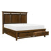 Homelegance Frazier Park Queen Platform Bed with Storage 1649-1* IMAGE 3