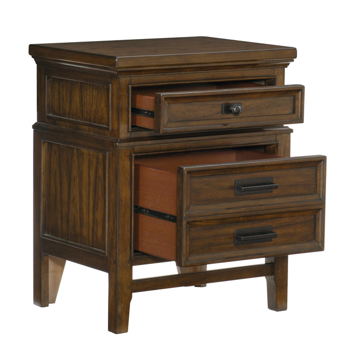 Homelegance Frazier Park 2-Drawer Nightstand 1649-4 IMAGE 3