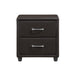 Homelegance Lorenzi 2-Drawer Nightstand 2220DBR-4 IMAGE 1