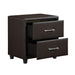 Homelegance Lorenzi 2-Drawer Nightstand 2220DBR-4 IMAGE 3