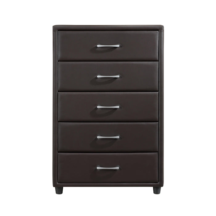 Homelegance Lorenzi 5-Drawer Chest 2220DBR-9 IMAGE 1