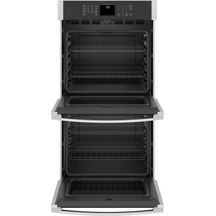 GE 27-inch, 8.6 cu.ft. Built-in Double Wall Oven with Wi-Fi Connectivity JKD3000SNSS IMAGE 2