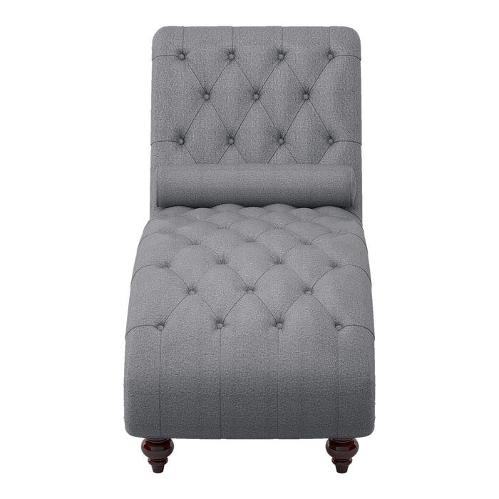 Homelegance Fabric Chaise 1162GY-5 IMAGE 1