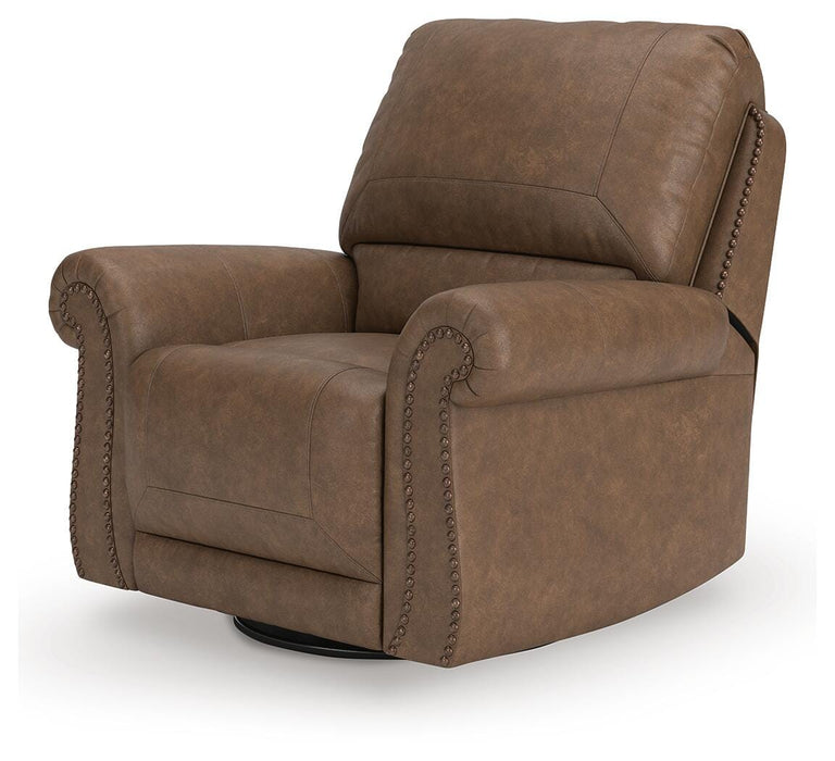 Chasemore Swivel Glider Recliner - BWO Furniture & Mattresses