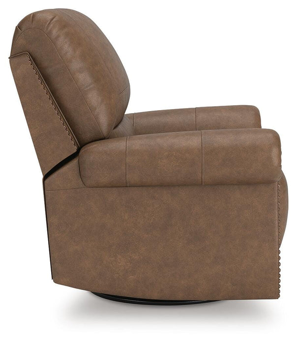 Chasemore Swivel Glider Recliner - BWO Furniture & Mattresses