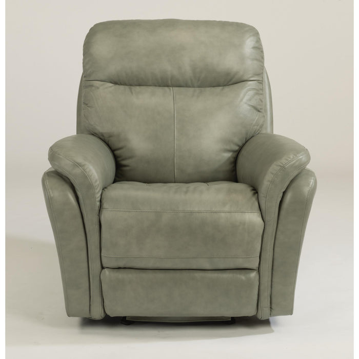 Flexsteel Zoey Power Glider Leather Match Recliner 1653-54PH 360-01 IMAGE 1