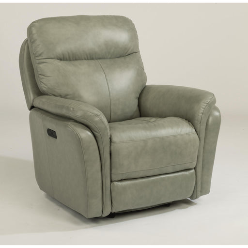 Flexsteel Zoey Power Glider Leather Match Recliner 1653-54PH 360-01 IMAGE 2