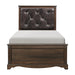 Homelegance Beaver Creek Twin Upholstered Panel Bed 1609T-1/1609T-3 IMAGE 1