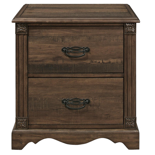 Homelegance Beaver Creek 2-Drawer Nightstand 1609-4 IMAGE 1