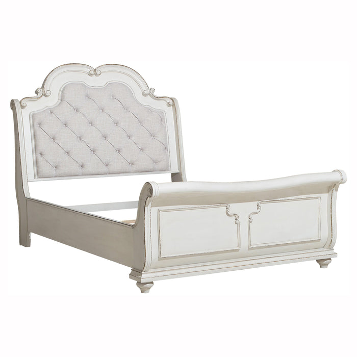 Homelegance Willowick Queen Upholstered Sleigh Bed 1614SL-1/1614SL-2/1614SL-3 IMAGE 2