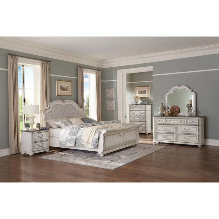 Homelegance Willowick Queen Upholstered Sleigh Bed 1614SL-1/1614SL-2/1614SL-3 IMAGE 3