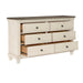 Homelegance Weaver 6-Drawer Dresser 1626-5 IMAGE 3