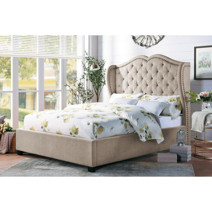 Homelegance Waterlyn California King Upholstered Panel Bed 1639K-1CK* IMAGE 3