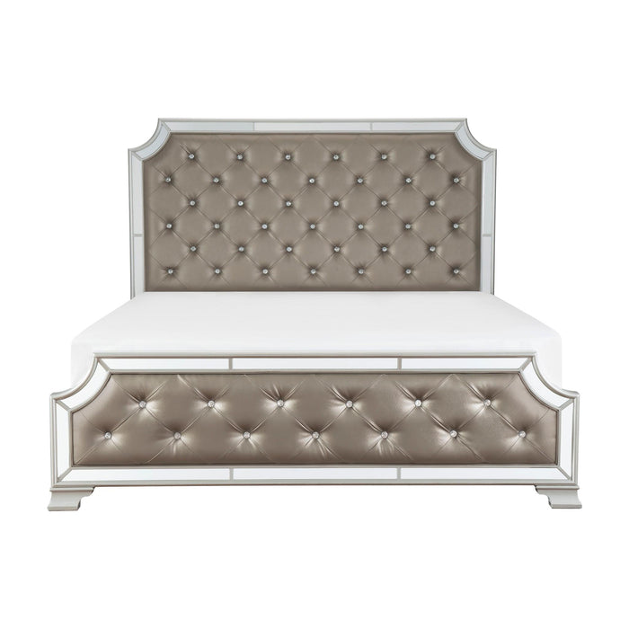 Homelegance Avondale King Upholstered Panel Bed 1646K-1EK* IMAGE 1