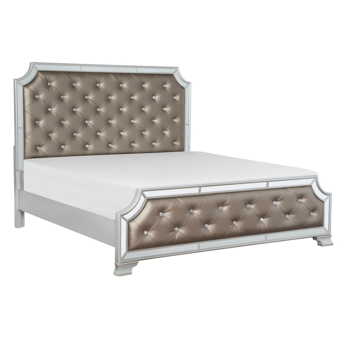 Homelegance Avondale California King Upholstered Panel Bed 1646K-1CK* IMAGE 2