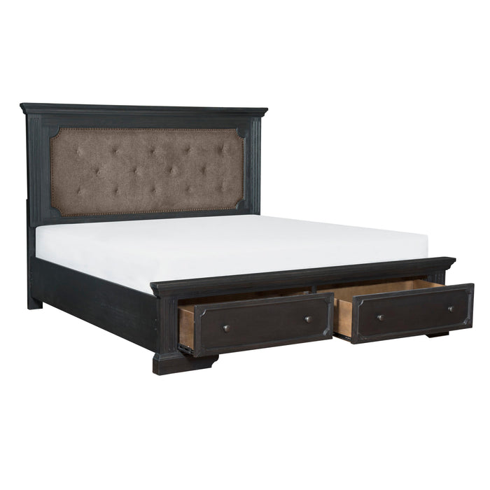 Homelegance Bolingbrook King Upholstered Panel Bed with Storage 1647K-1EK* IMAGE 3