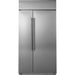 Café 42-inch, 25.2 cu. ft. Built-in Side-by-Side Refrigerator CSB42WP2NS1 IMAGE 1